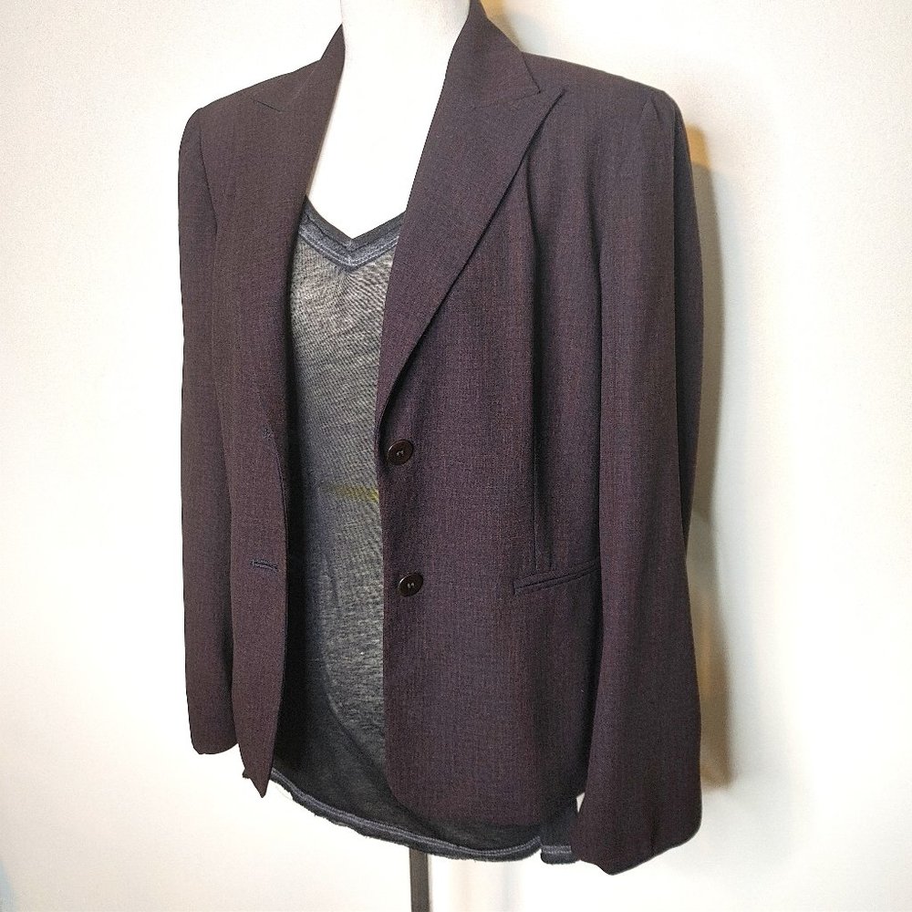 Renfrew Burgundy, Orange Women's Blazer Jacket